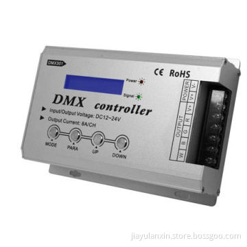 DC12-24V DMX LED controller with LCD display